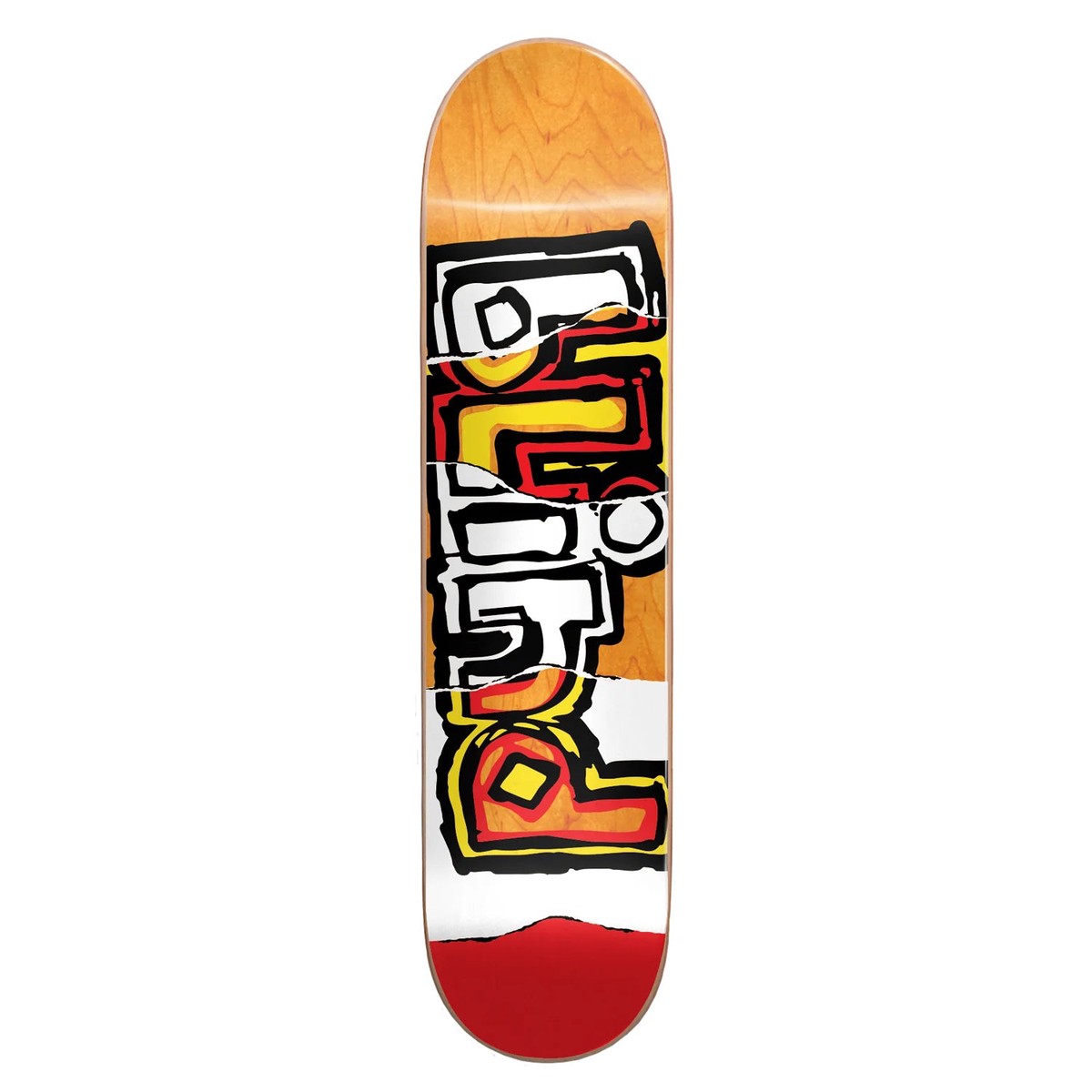 Blind OG Ripped Veneer Orange Skateboard Deck - 8.25