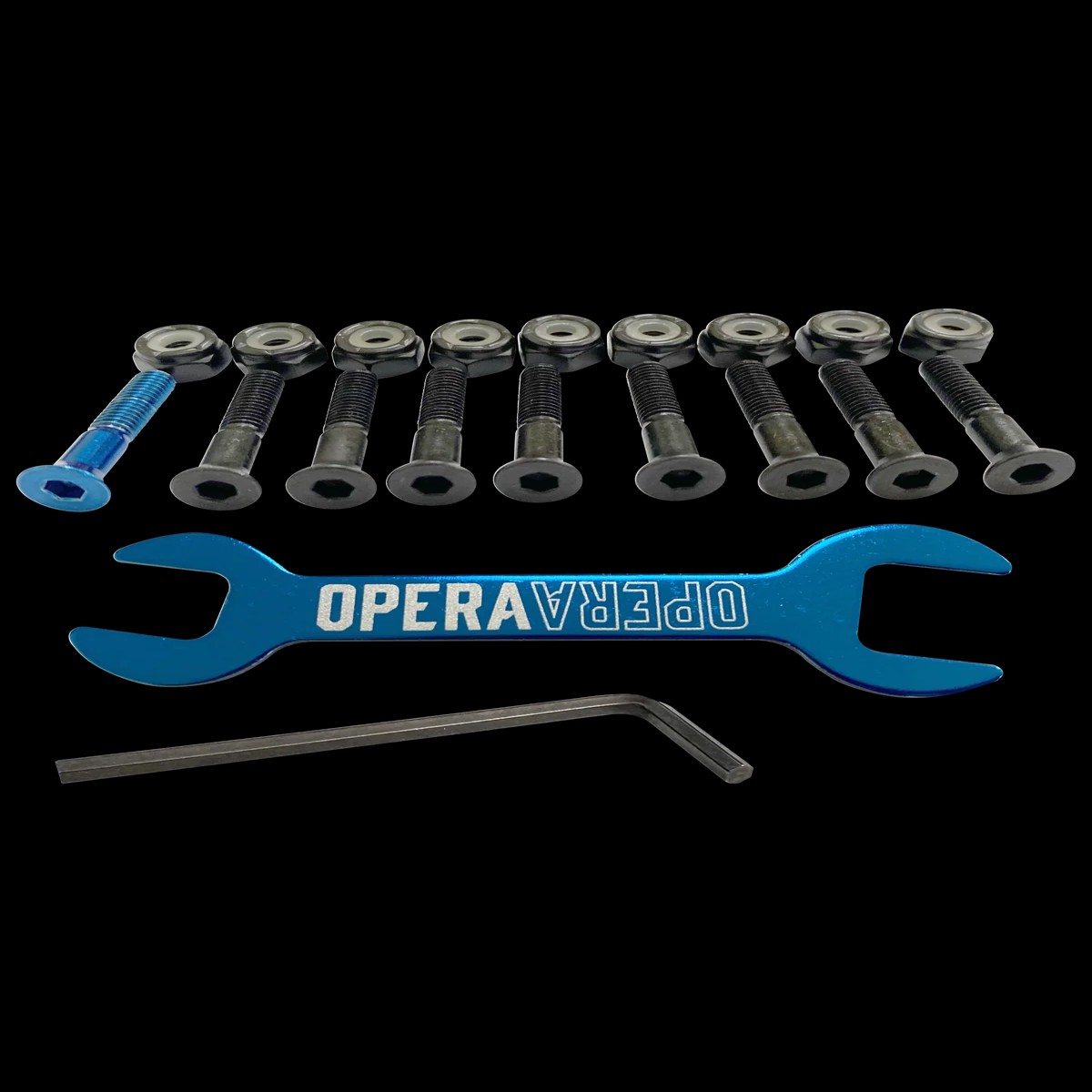 Opera Black/Blue 1" Allen Hardware - Default Title