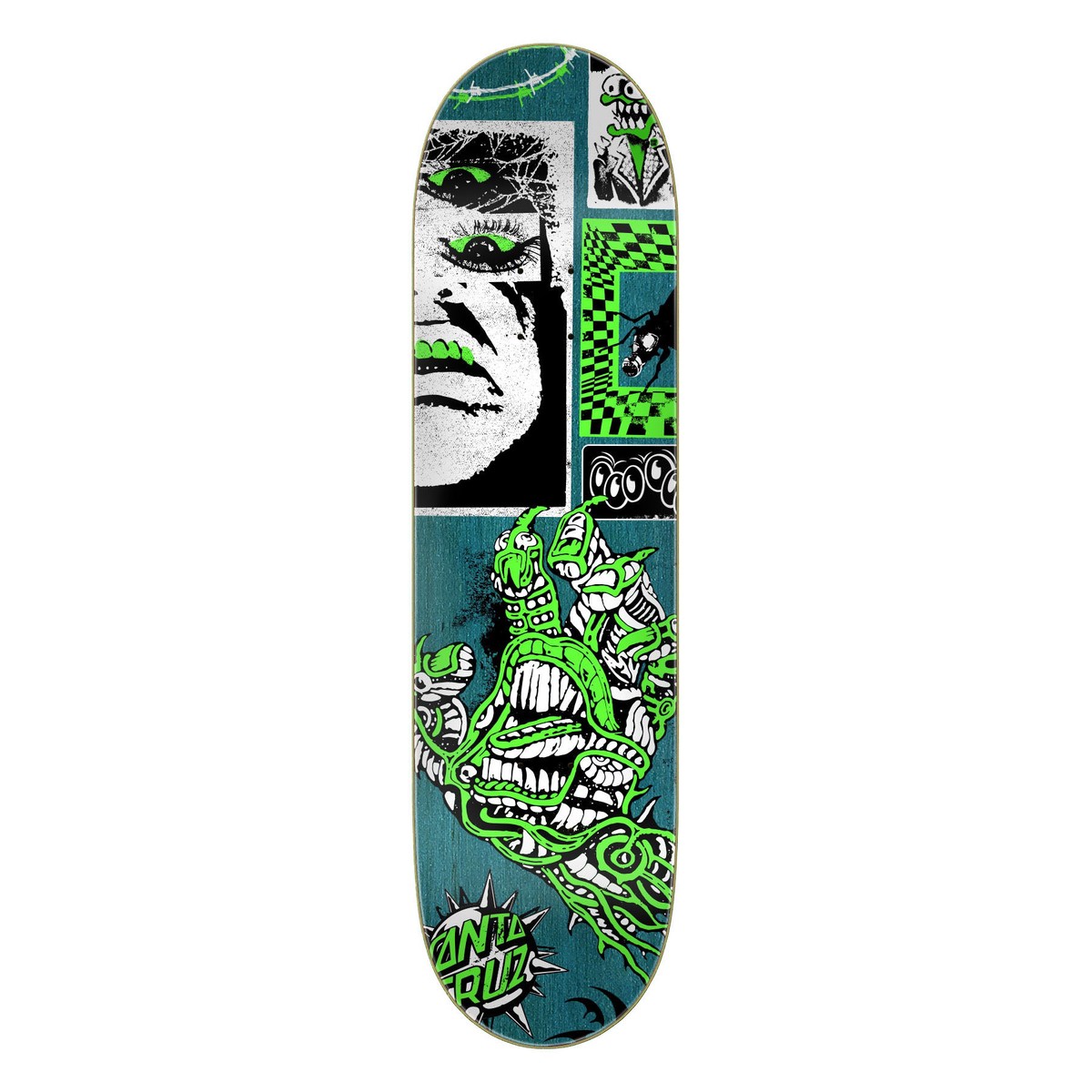 Santa Cruz Scourge Hand FeelBase 8.00" x 30.50" Skateboard Deck - Default Title