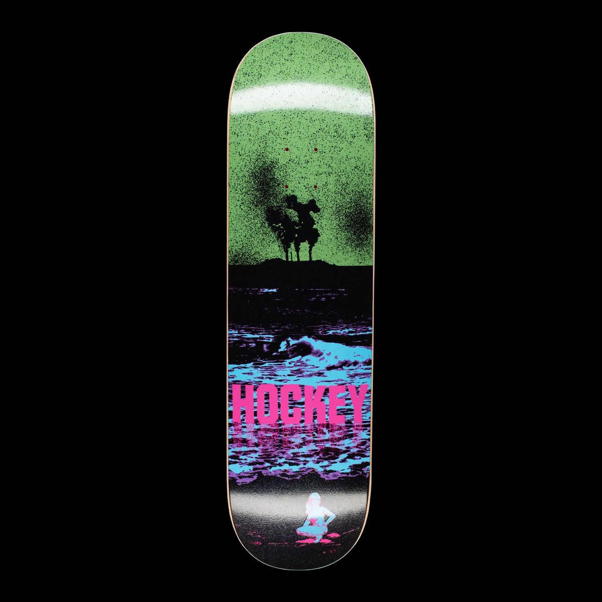 Hockey Andrew Allen Nuclear Spray Tan Full Shape Skateboard Deck - 8.25"
