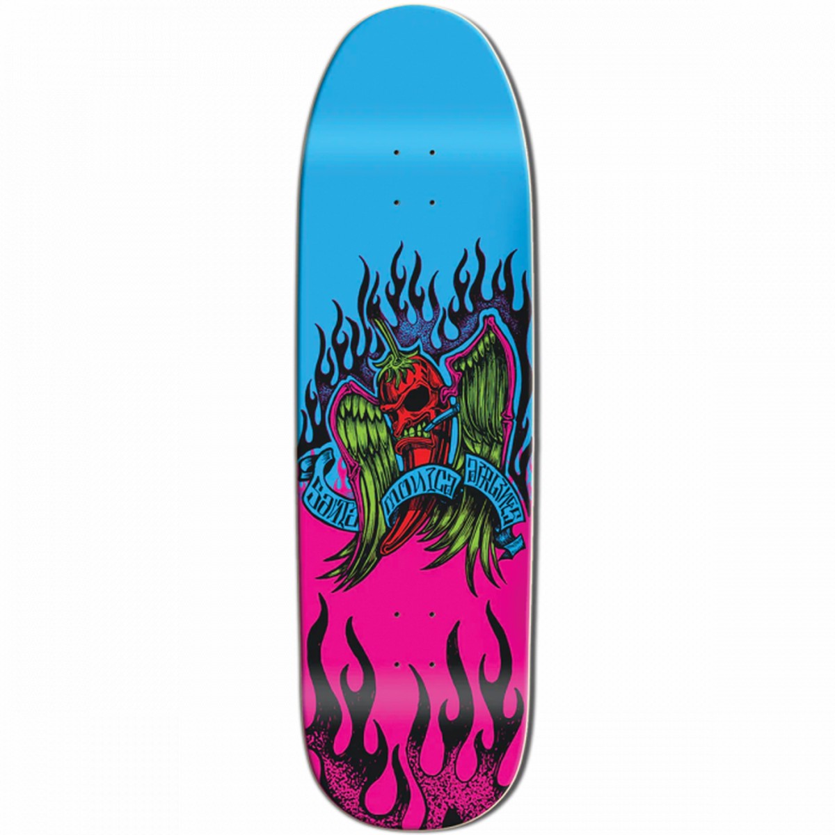 Santa Monica Airlines Zep Flying Chili Pepper 34" Longboard Deck - Default Title