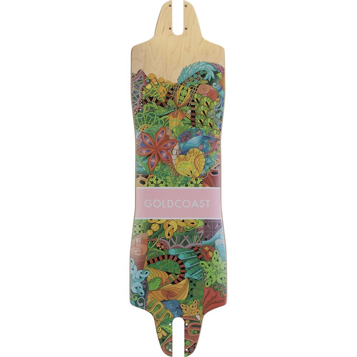Goldcoast Namaste 36" Drop Through Longboard Deck - Default Title