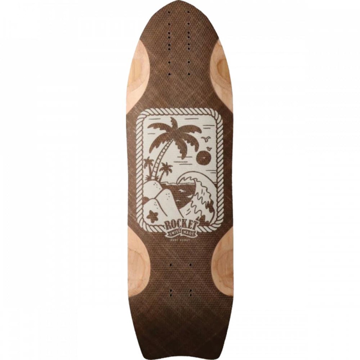 Rocket Surfskate Surf Scout 30.5" Longboard Deck - Default Title