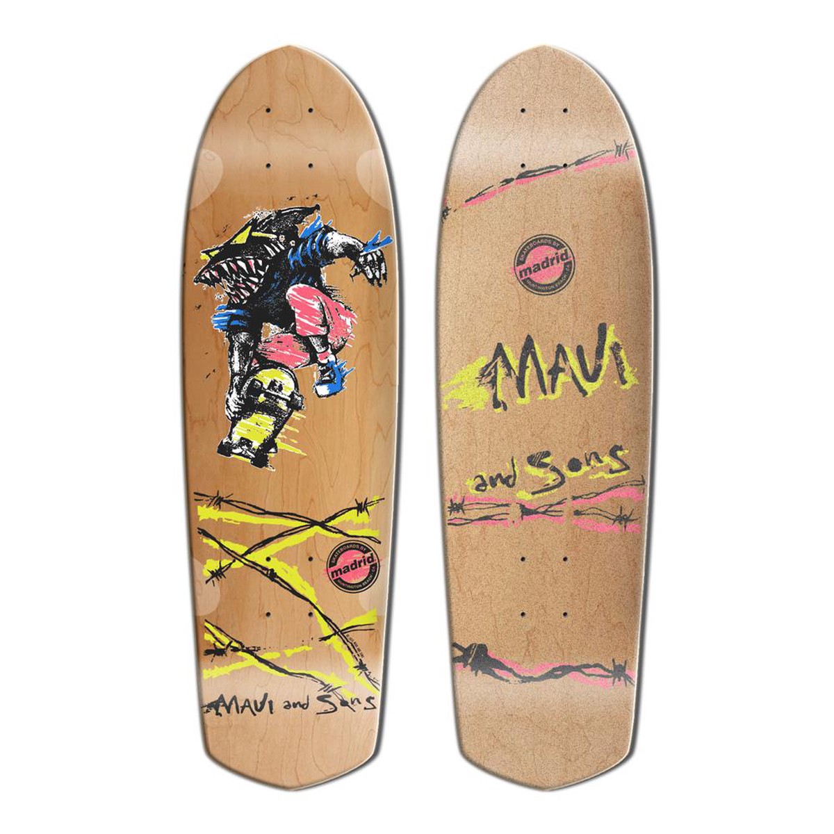 Madrid Maui and Sons SharkMan 28.5" Cruiser - Complete