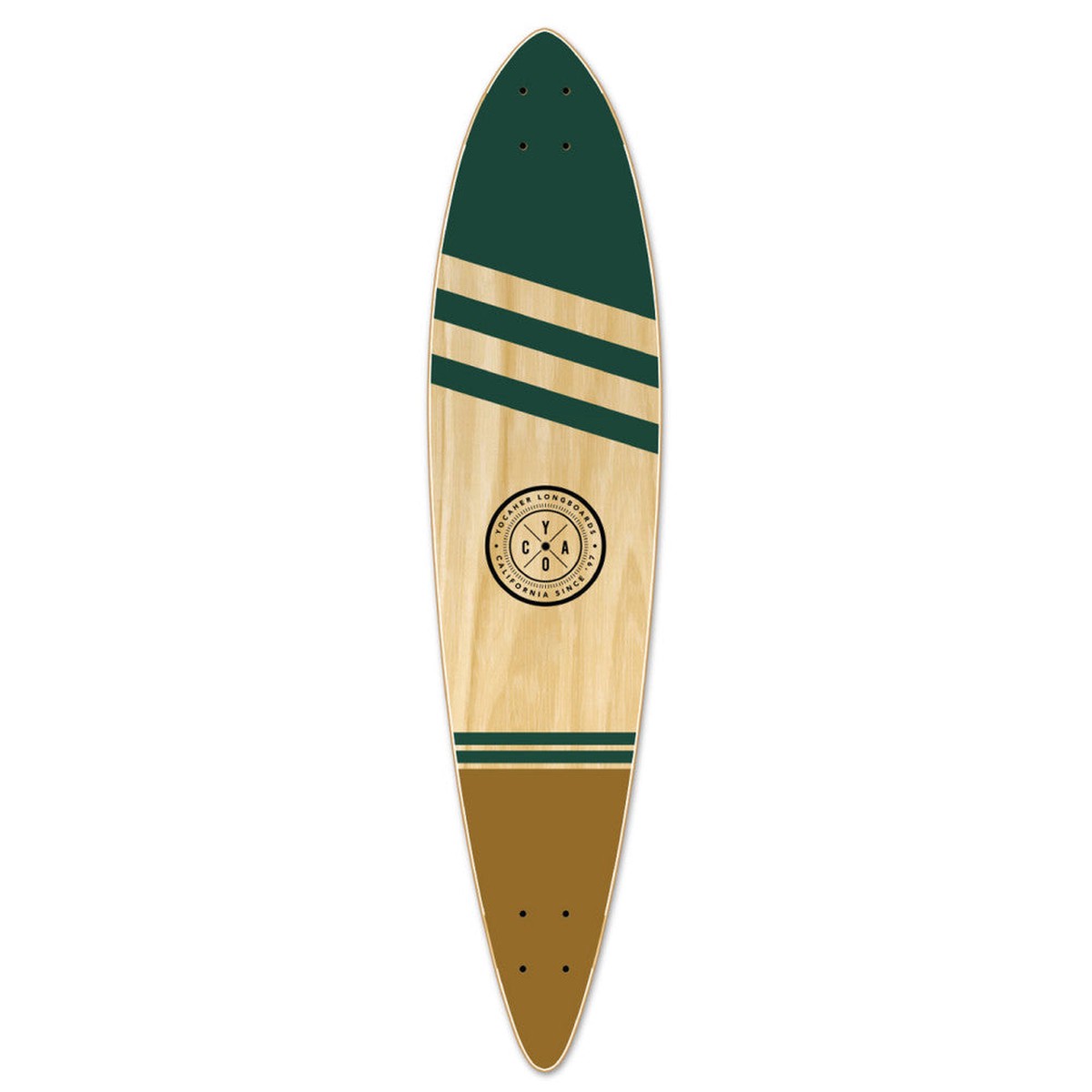 Yocaher Wind 40" Pintail Longboard Deck - Earth Series - Default Title