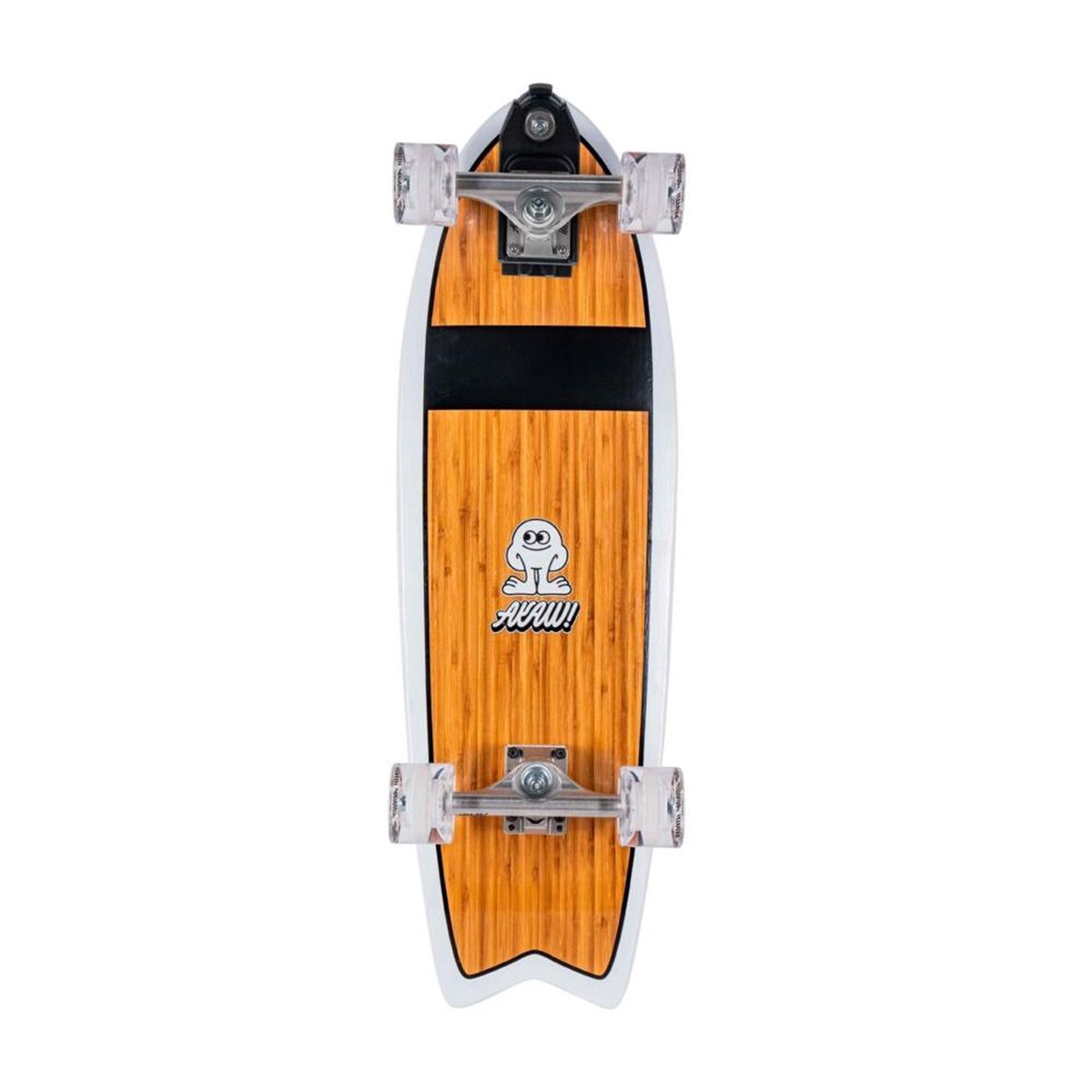 AKAW! Barracuda 30" Surfskate Longboard - Default Title