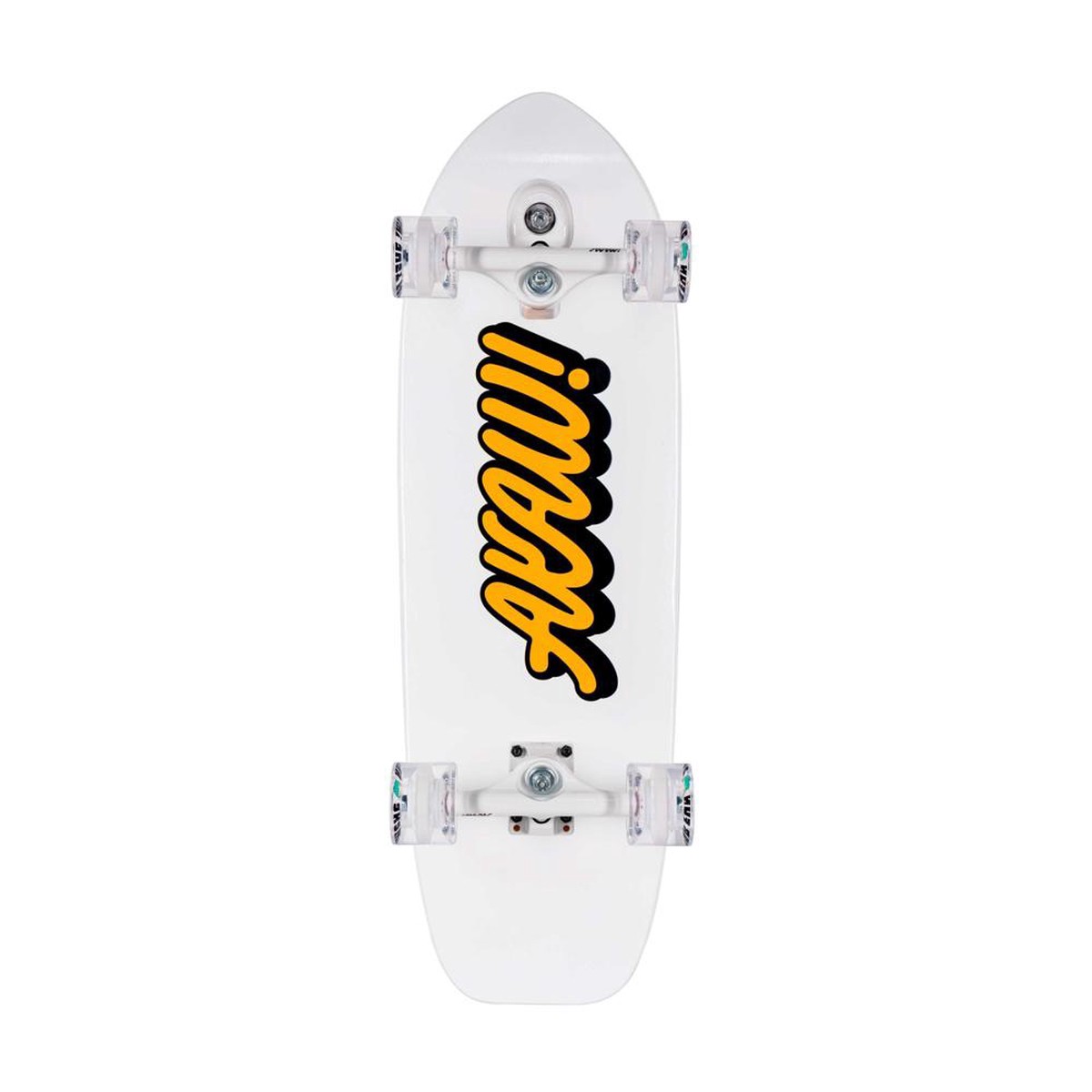 AKAW! Brickwave Yellow 31" Surfskate Longboard - Default Title