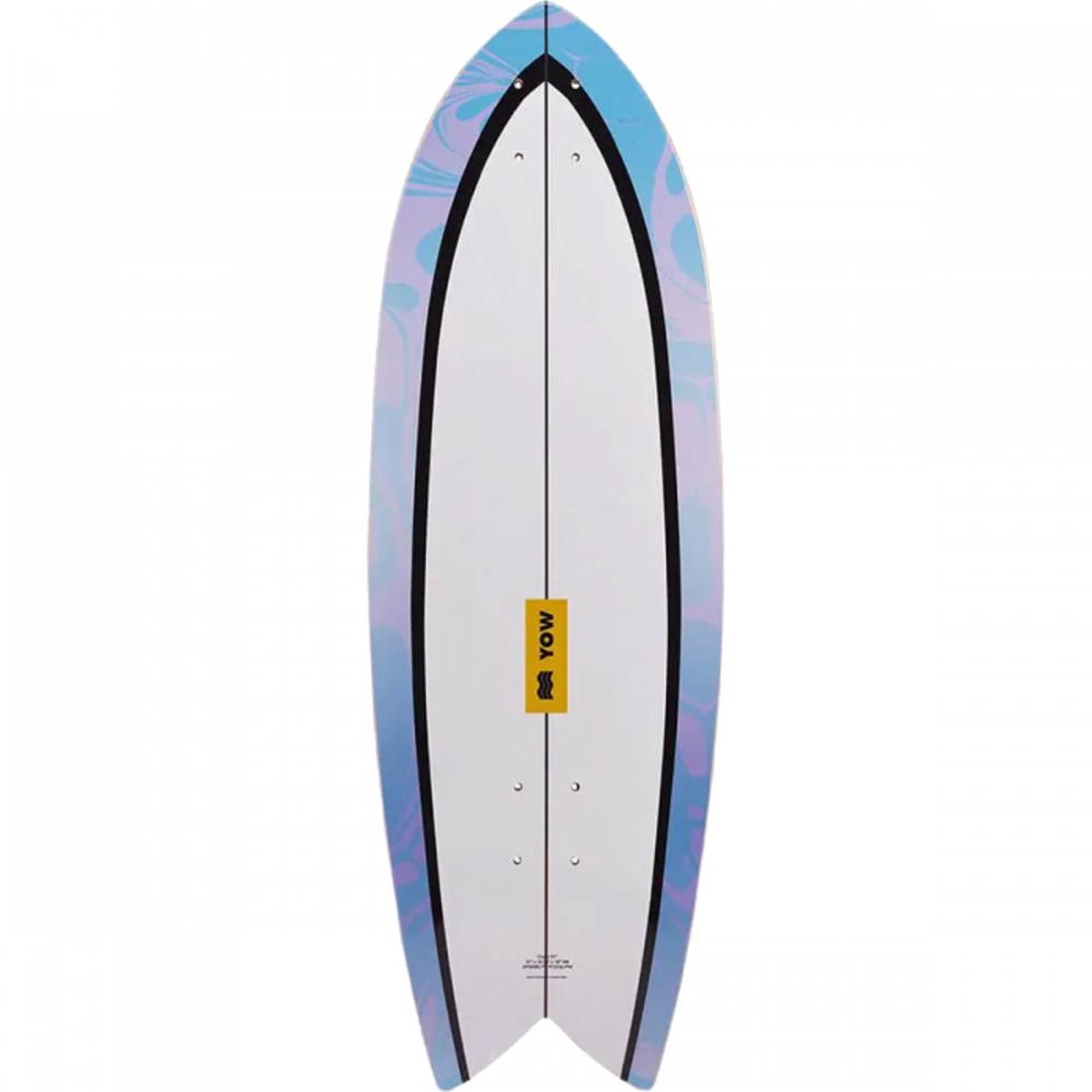 Yow Coxos Power 31" Surfskate Cruiser Deck - Deck with skate tool