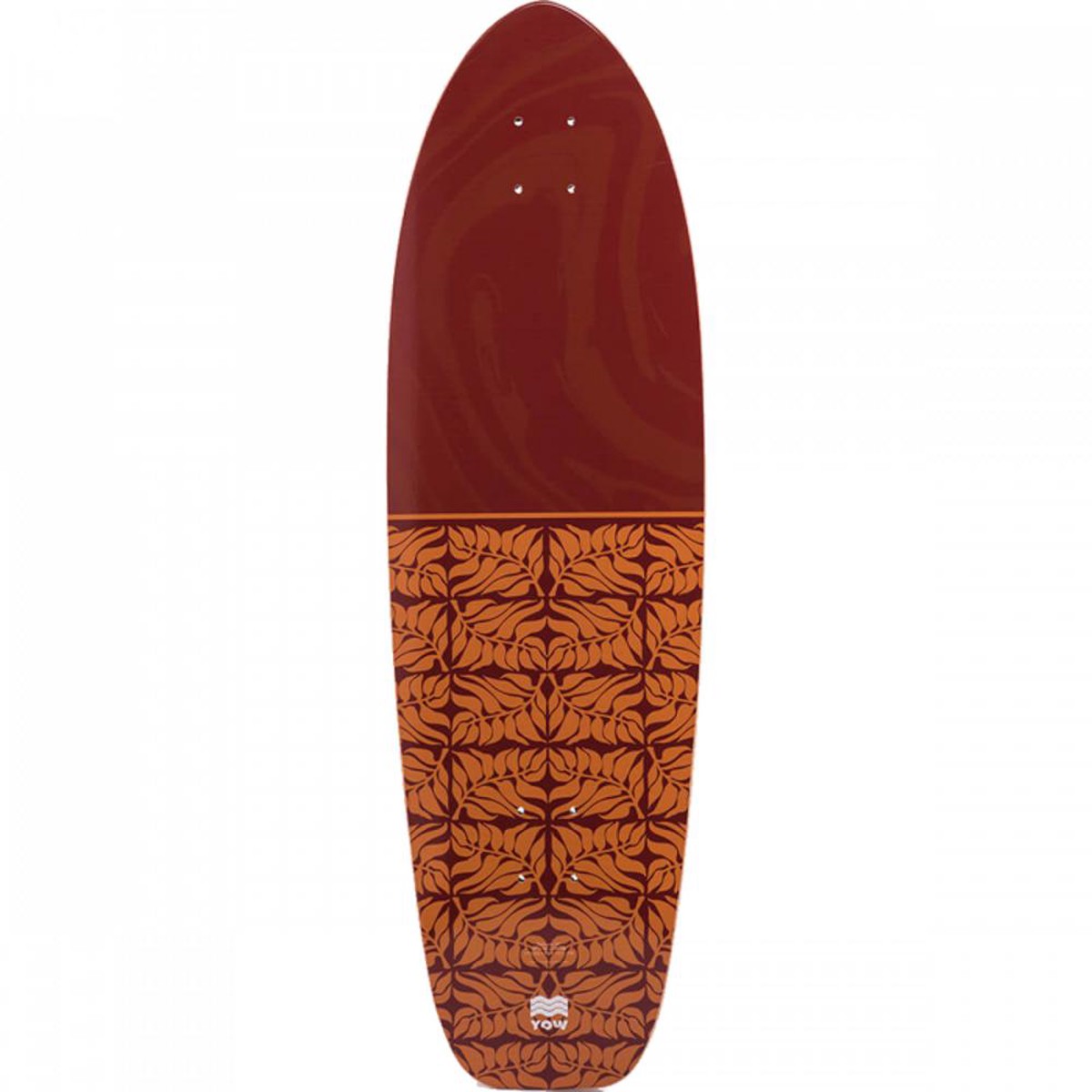Yow Teahupoo Power 34" Surfskate Deck - Deck with skate tool