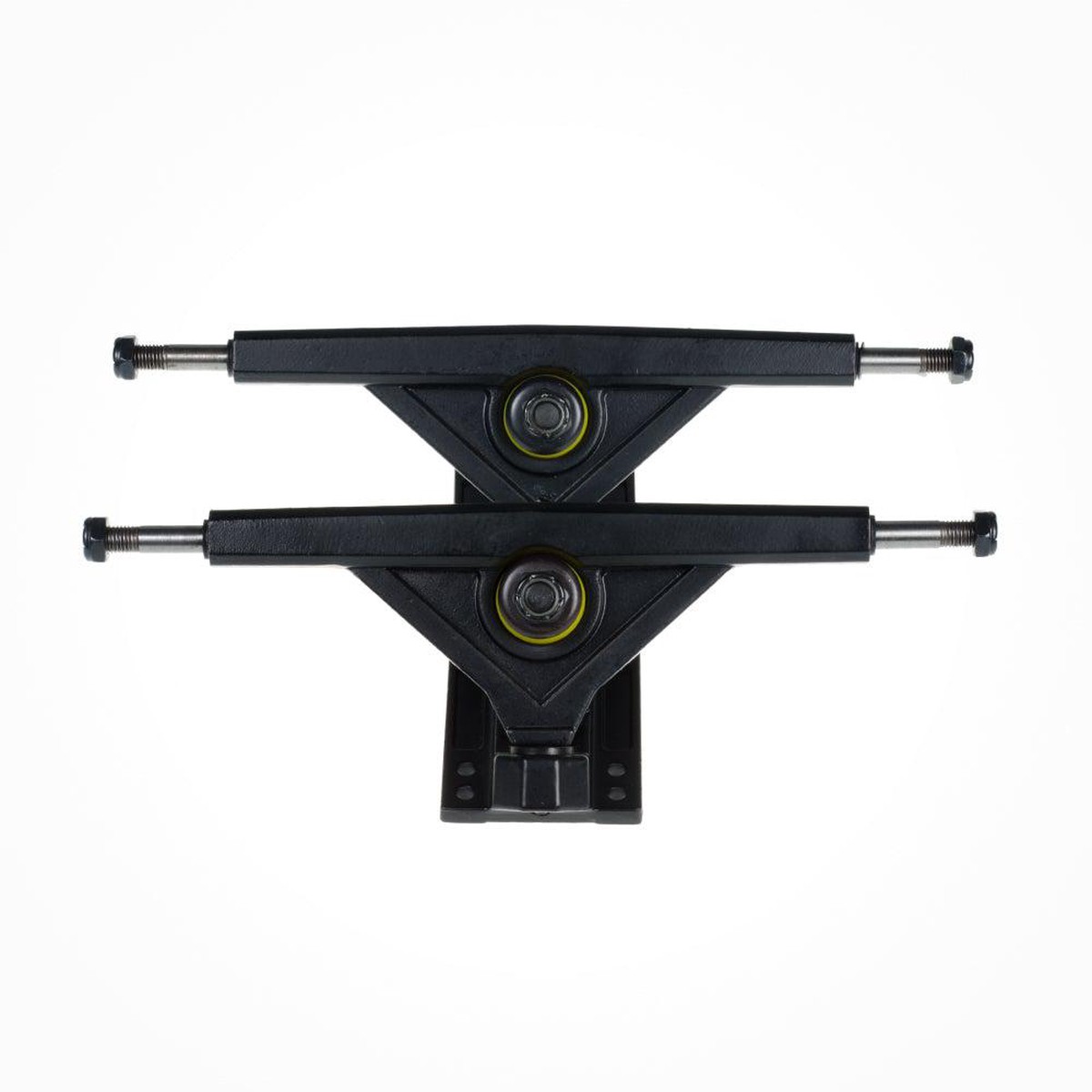 180mm Black Reverse Kingpin Longboard Trucks - Default Title