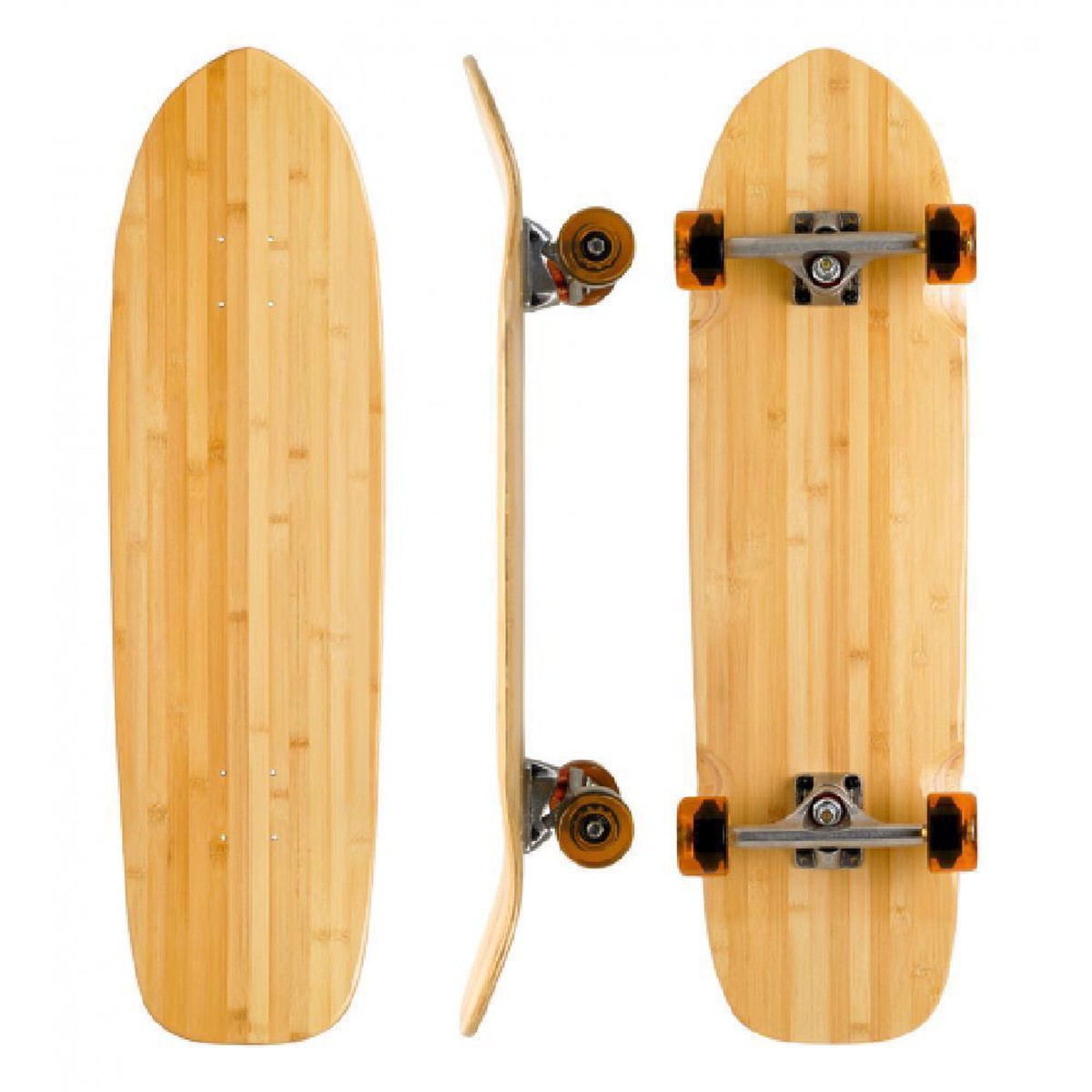 Bamboo Pool 32" Freestyle Longboard - Complete with skate tool