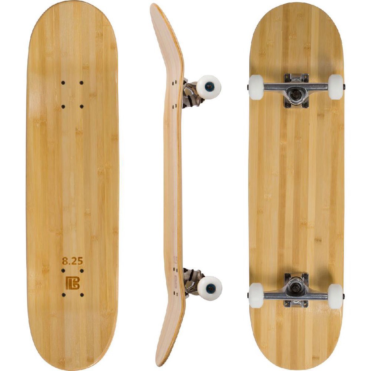Blank Eco Friendly Bamboo Skateboard - 8.5" x 32.5"