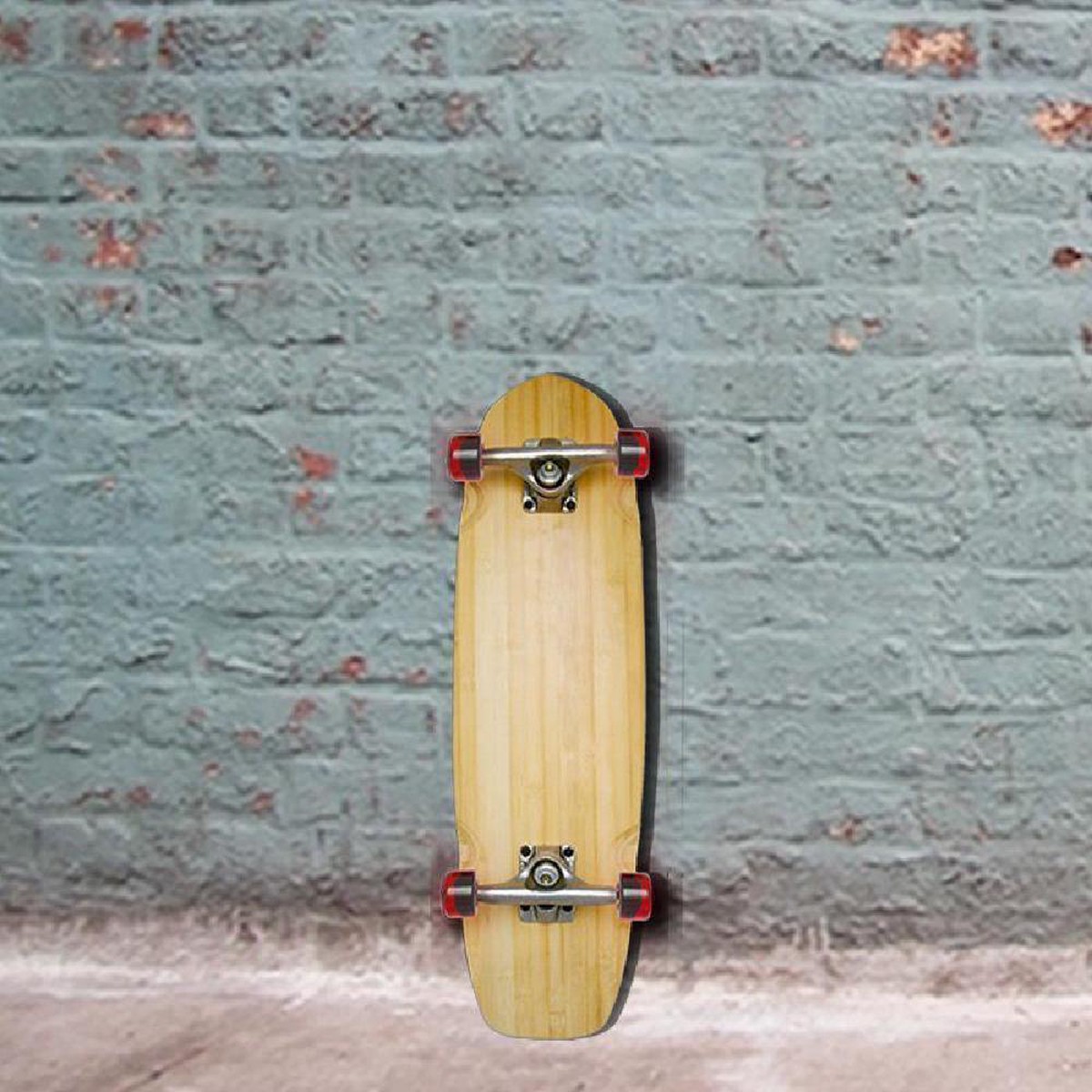 Downtown Bamboo 27" Cruiser Longboard - Complete with skate tool