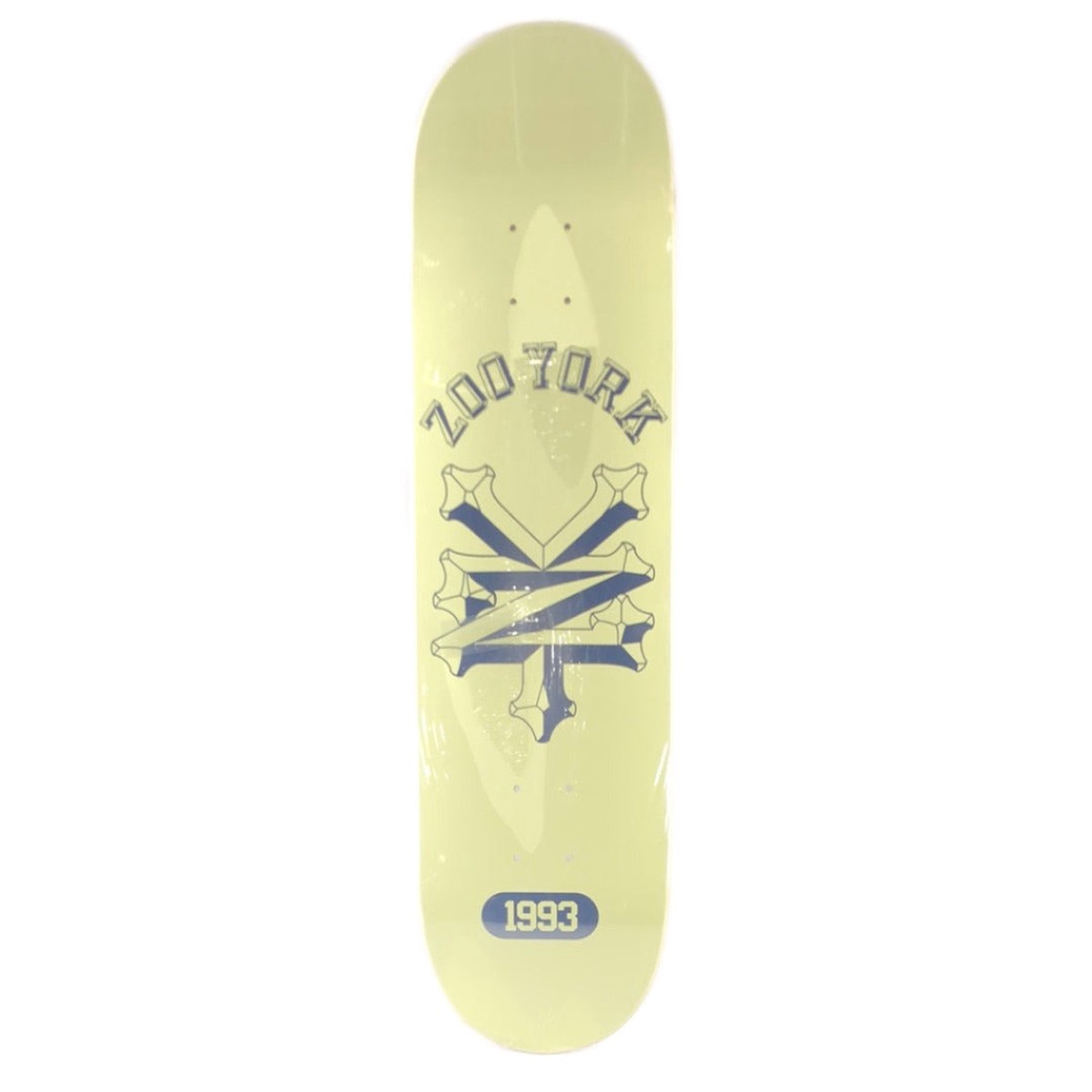 Zoo York ZY 1993 Graphic Cream Size 8" Skateboard Deck - 8.0"
