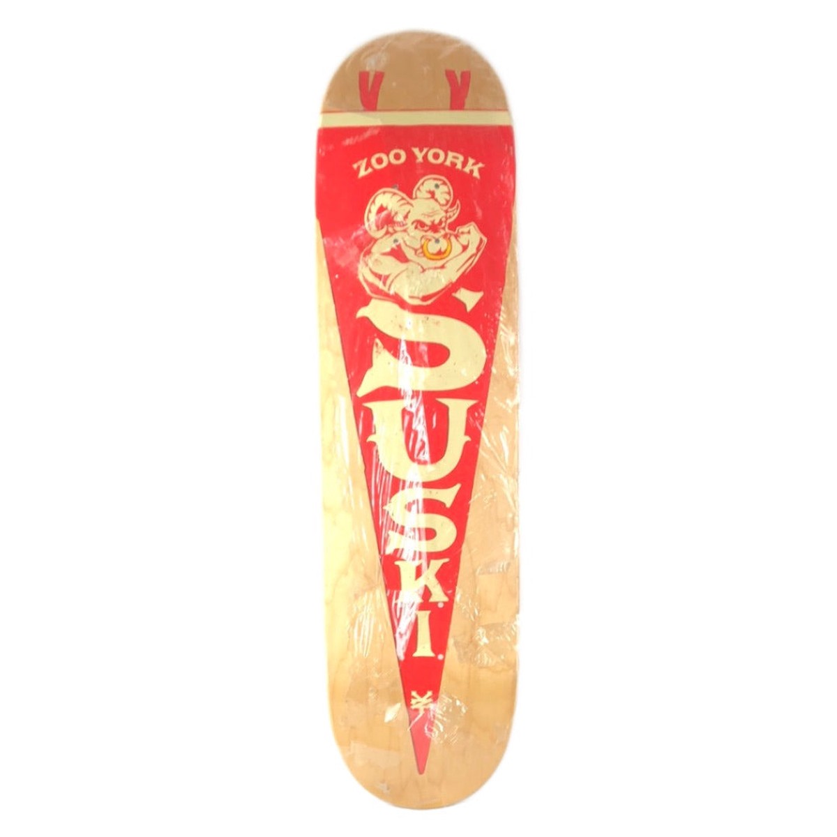 Zoo York Suski Ram Graphic Blank/Red/Tan Size 8.125 Skateboard Deck - 8.12"