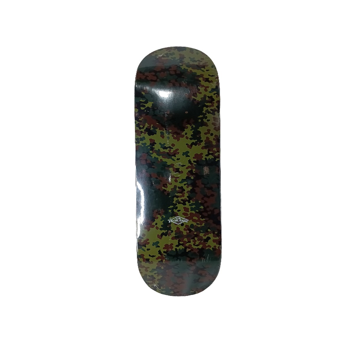 10 Deep Camo Graphic Brown Black Green Size 7.8 Skateboard Deck - 7.8"