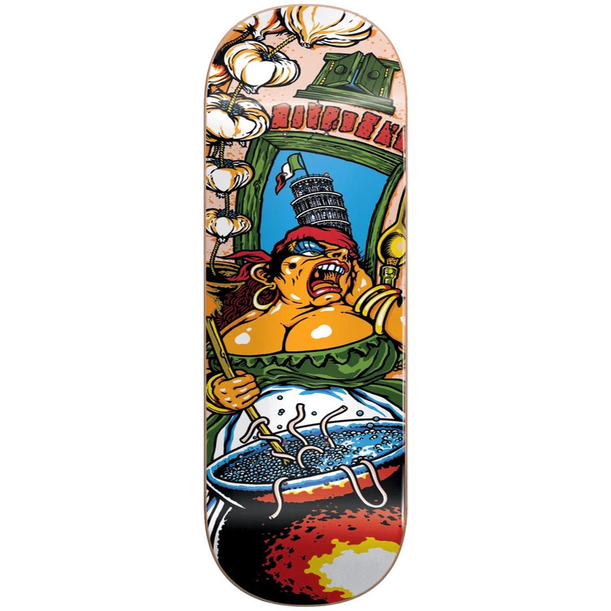 101 Gino Bel Paese HT Skateboard Deck - 8.375 Multi - Default Title