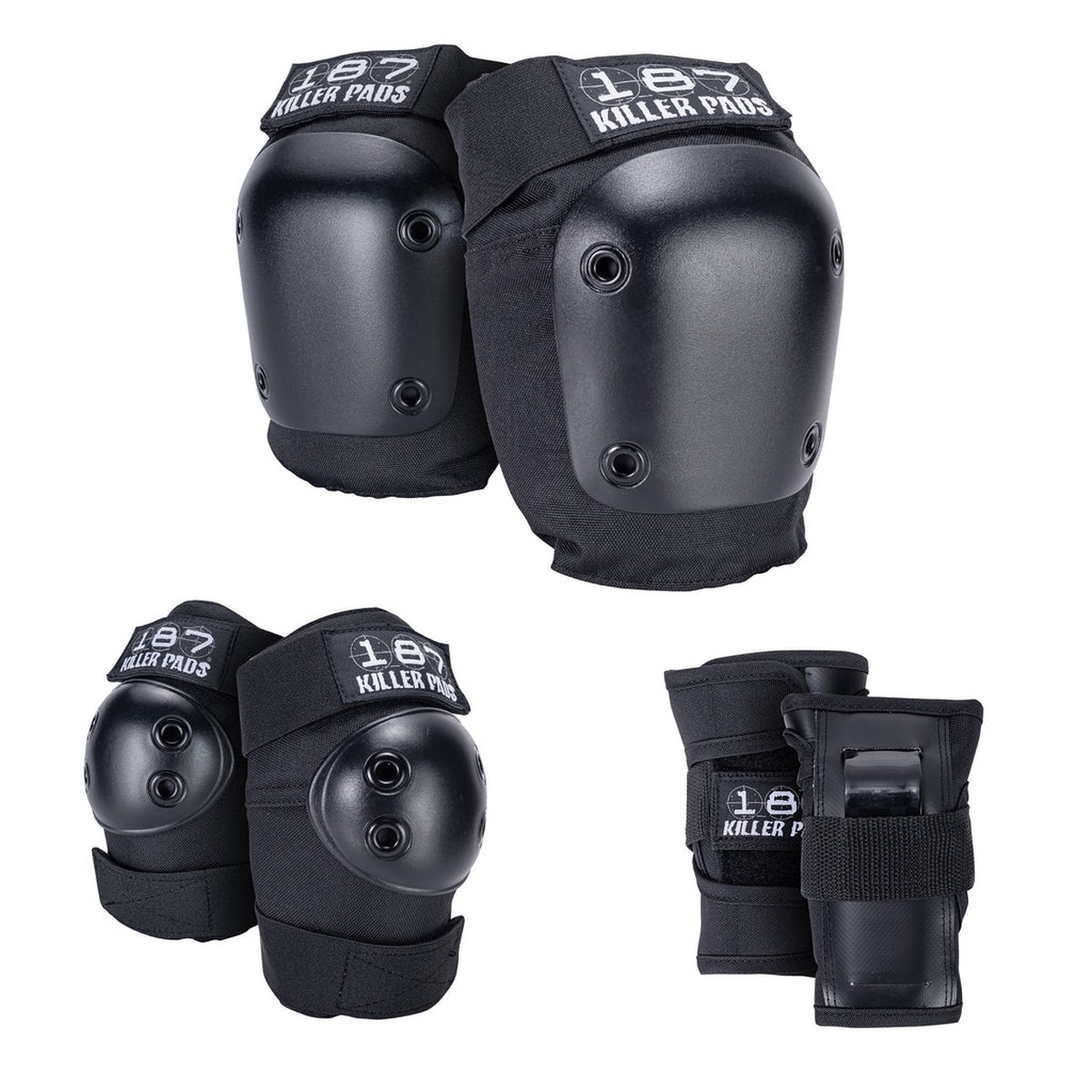 187 6-Pack Pad Set Combo (Pre-K) - Black - PRE-K