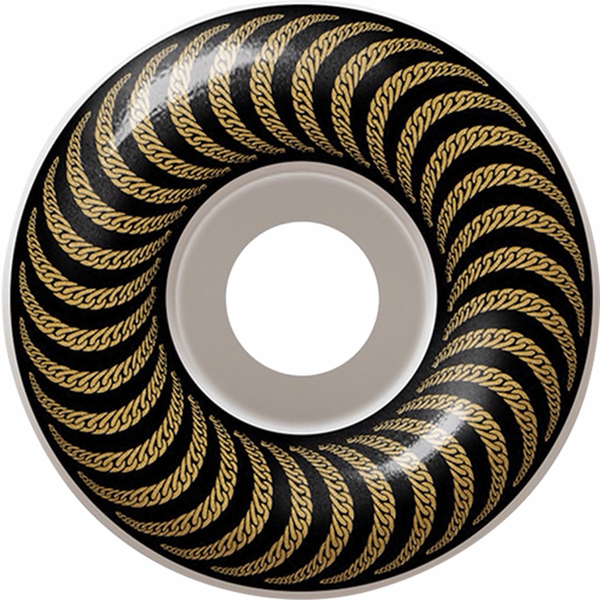 SPITFIRE WAIR CHAIN 53mm 99a WHITE WHEELS SET